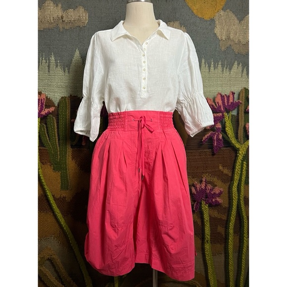 Anthropologie Ruched Gaucho Pants XS - Picture 3 of 15